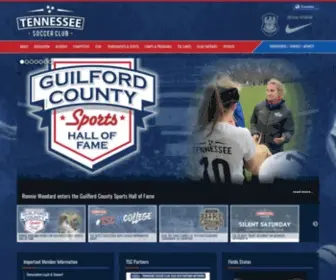 Tennesseesoccerclub.org(Tennessee Soccer Club) Screenshot