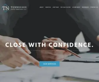 Tennesseetitle.com(Tennessee Title Services LLC) Screenshot