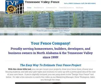 Tennesseevalleyfence.com(Tennessee Valley Fence) Screenshot