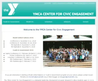 Tennesseeyig.org(Tennessee ymca center for civic engagement) Screenshot