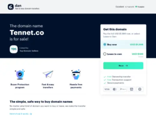 Tennet.co(Tennet) Screenshot