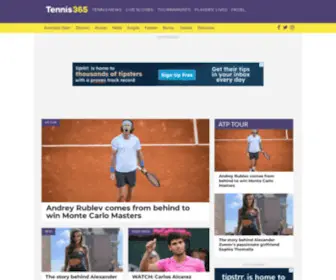 Tennis365.com Screenshot