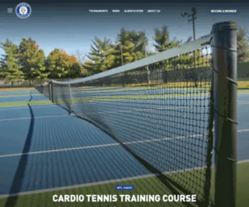 Tennisalberta.com(Tennis Alberta) Screenshot