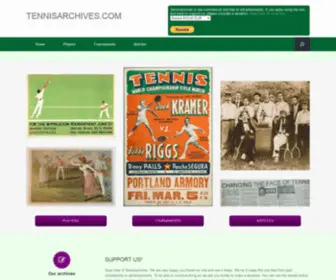 Tennisarchives.com(Tennisarchives) Screenshot