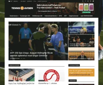Tennisavisen.dk(⇒ Nyheder om tennis) Screenshot