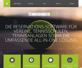 Tennisbooker.ch(Tennisplatz online Reservationssystem) Screenshot