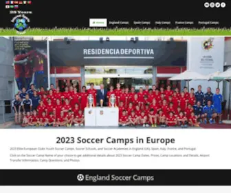 Tenniscampsinternational.com(Soccer) Screenshot