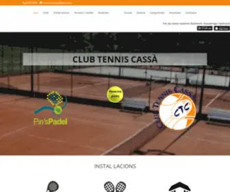 Tenniscassa.com(Club) Screenshot