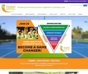 Tenniscentral.org(Tennis Central of Lancaster PA) Screenshot