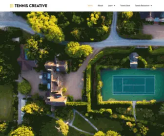 Tenniscreative.com(Tennis Creative) Screenshot