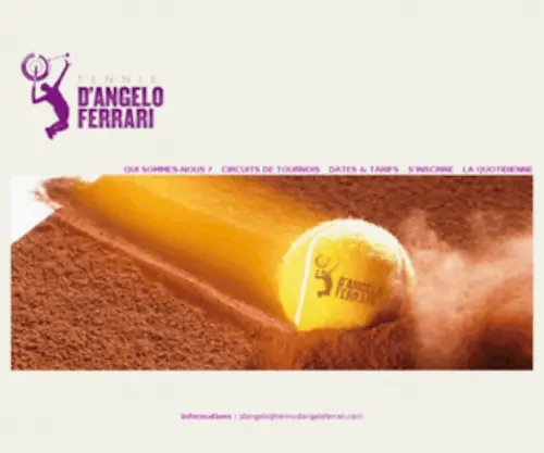 Tennisdangeloferrari.com(Tennis D'Angelo) Screenshot