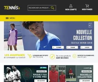 Tennis.fr(Fermeture de) Screenshot