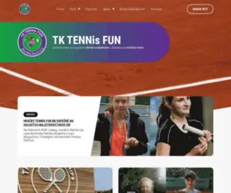 Tennisfun.eu(Úvod) Screenshot