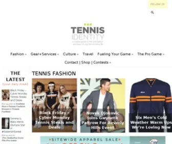 Tennisidentity.com(Tennis identity) Screenshot