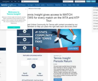 Tennisinsight.com Screenshot