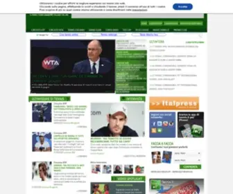Tennis.it(Il primo sito italiano di tennis online. Tutte le news e le classifiche ATP e WTA) Screenshot