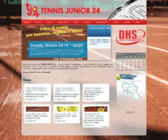 Tennisjunior24.it(TENNIS JUNIOR 24) Screenshot