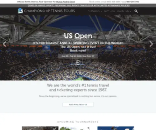 Tennismall.com(Championship Tennis Tours) Screenshot