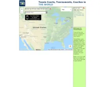 Tennismaps.com(Tennis Courts) Screenshot