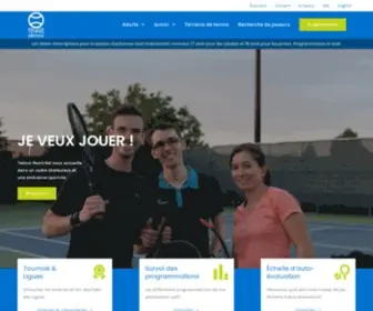Tennismontreal.qc.ca(Montréal) Screenshot