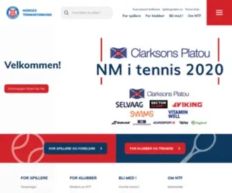 Tennis.no(Norges Tennisforbund) Screenshot