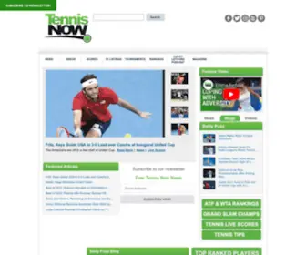 Tennisnow.com Screenshot