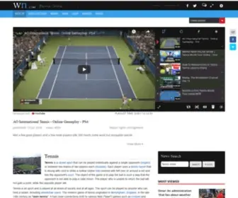 Tennisonline.com(BRAND NEW ONLINE MODE) Screenshot