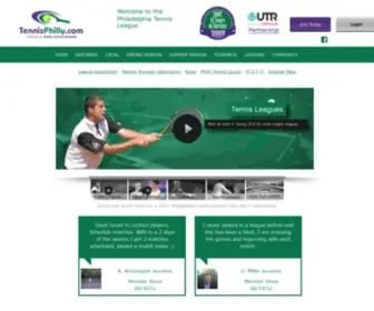 Tennisphilly.com Screenshot