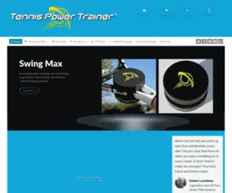 Tennispowertrainer.com(Tennis Power Trainer) Screenshot