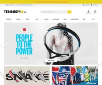 Tennispro.eu(Tennis Shop) Screenshot