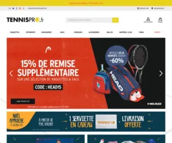 Tennispro.fr(Chaussures de tennis) Screenshot