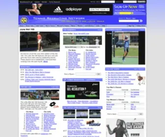Tennisrecruiting.net(The Tennis Recruiting Network) Screenshot