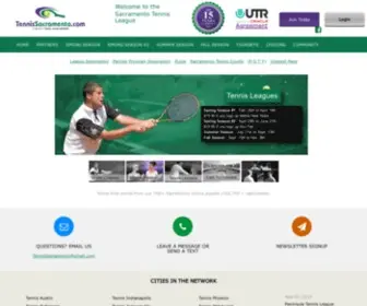 Tennissacramento.com(Sacramento Tennis Community) Screenshot