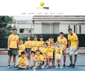 Tennissg.com(Tennis Lessons Singapore) Screenshot