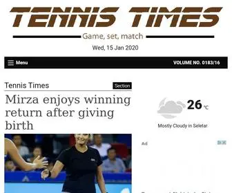 Tennistimes.com(The Tennis Times) Screenshot