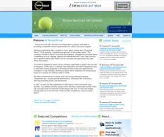 Tennisuk.net(Tennis Services UK Limited) Screenshot