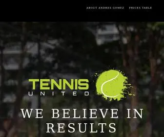 Tennisunitedsydney.com(Tennis United Academy) Screenshot