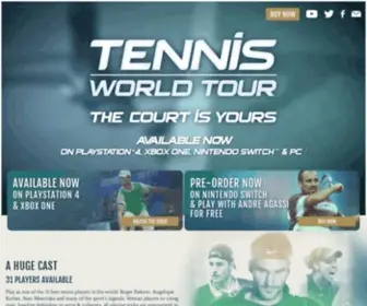 Tennisworldtourgame.com(Tennisworldtourgame) Screenshot