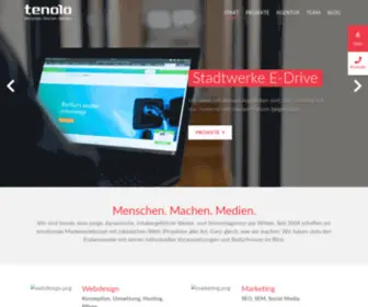 Tenolo.de(Webdesign, Marketing, Webentwicklung, Print) Screenshot