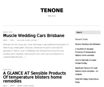 Tenone.org(Tenone) Screenshot
