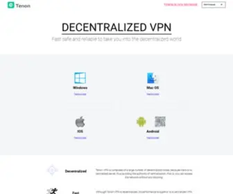 TenonVPN.com(Decentralized VPN) Screenshot