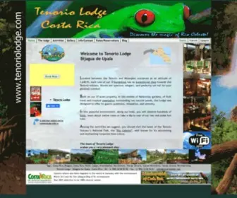 Tenoriolodge.com(Volcán) Screenshot