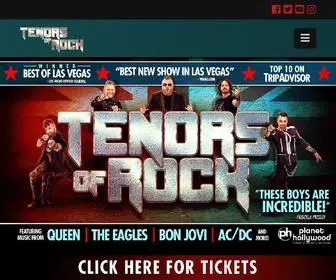 Tenorsrockvegas.com(Best Live Show Planet Hollywood) Screenshot