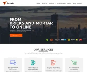 Tenovia.com(Tenovia solutions) Screenshot