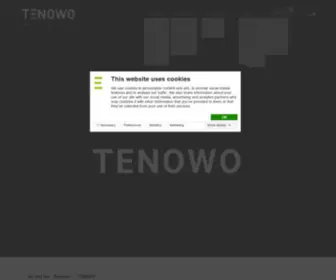 Tenowo.com(The nonwovens people) Screenshot