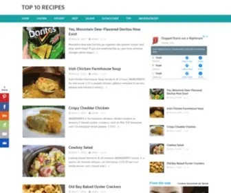 Tenrecipes.com(Tenrecipes) Screenshot