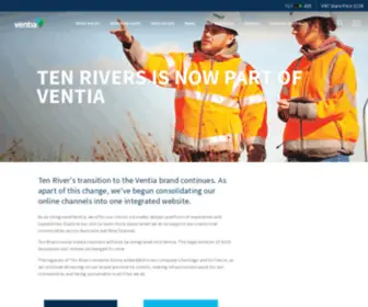 Tenrivers.com.au(Tenrivers) Screenshot