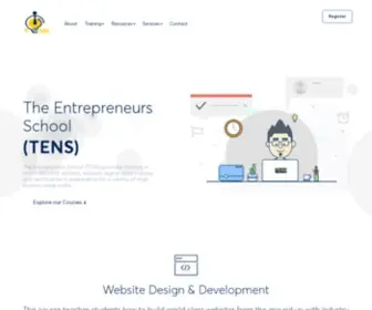 Tens.ng(The Entrepreneurs School (TENS)) Screenshot