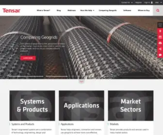 Tensarcorporation.com(Tensar Corporation) Screenshot
