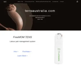 Tensaustralia.com(TENS Australia) Screenshot